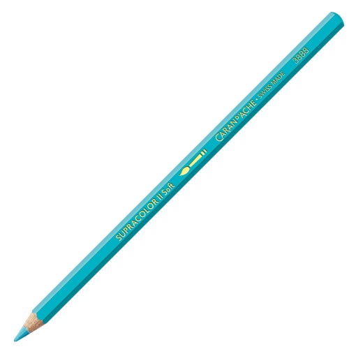 Lápis de Cor Aguarelável Caran D'ache Supracolor Soft Azul Turquesa 171