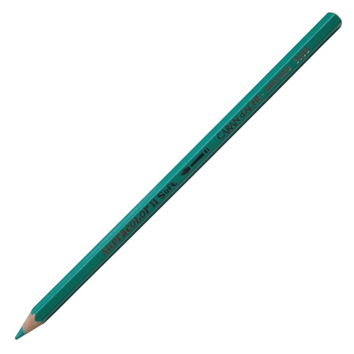 Lápis de Cor Aguarelável Caran D'ache Supracolor Soft Verde Opalino 195