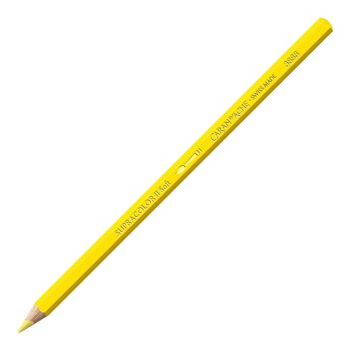 Lápis de cor aguarelável CARAN D'ACHE Supracolor Soft amarelo limão 240
