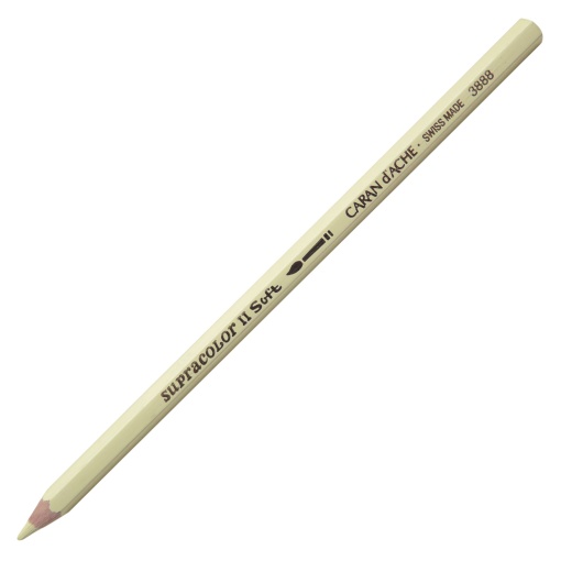 Lápis de Cor Aguarelável Caran D'ache Supracolor Soft Amarelo Limão Claro 241