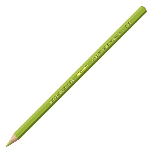 Lápis de Cor Aguarelável Caran D'ache Supracolor Soft Amarelo Oliva Claro 245