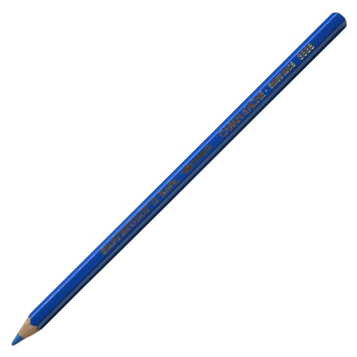 Lápis de Cor Aguarelável Caran D'ache Supracolor Soft Azul Genciana 370