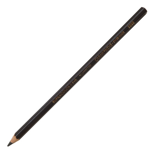 Lápis de Cor Aguarelável Caran D'ache Supracolor Soft Antracite Cinzento 409