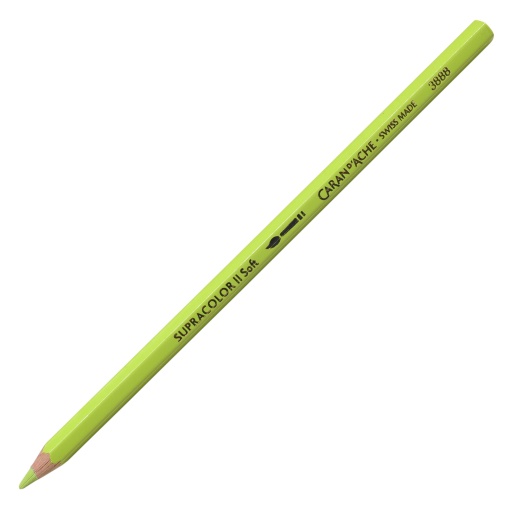 Lápis de Cor Aguarelável Caran D'ache Supracolor Soft Verde Primavera 470