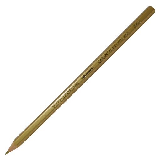 Lápis de cor aguarelável Caran d'Ache Supracolor Soft prateado 498