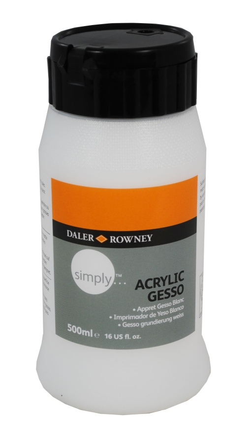 Gesso Acrílico 500ml DALER-ROWNEY SIMPLY