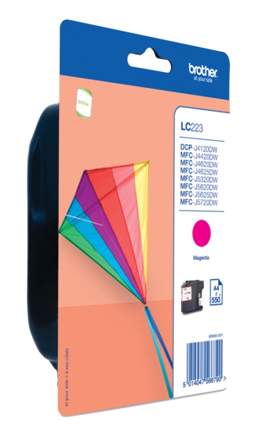 Tinteiro BROTHER LC223 M Magenta MFCJ4420DW/MFCJ4620DW/J5620DW