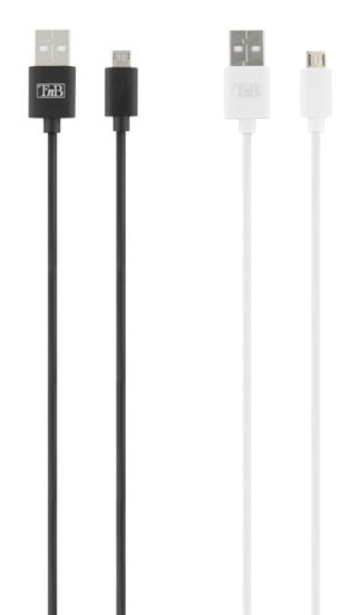 Cabo Micro USB TNB 1m 2,4 A Alta Velocidade de Carregamento Sortido