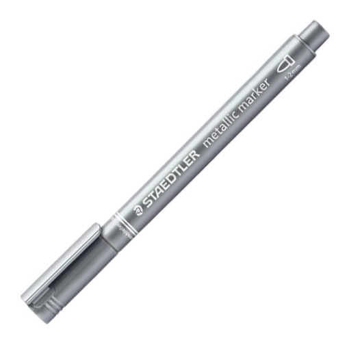 Marcador STAEDTLER Metallic 8323 1-2mm prateado 81