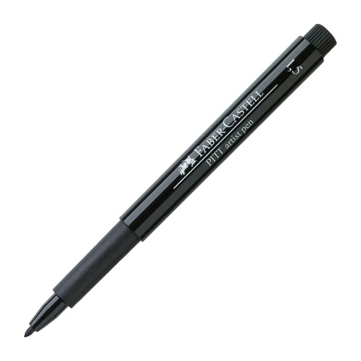 Marcador FABER-CASTELL Pitt Artist Pen 1,5 preto