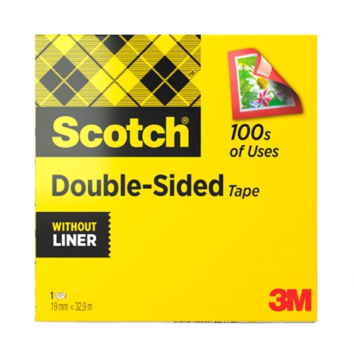 FITA BI-ADESIVA 33MX19MM TRANSPARENTE SCOTCH 665
