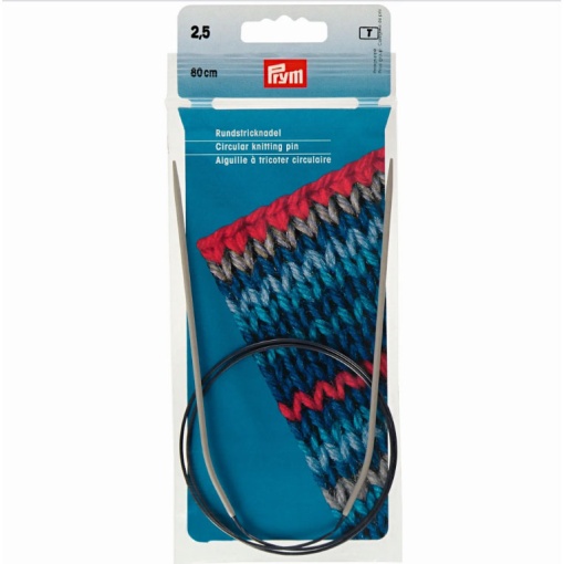 Agulha de tricot circular PRYM 2,5mm 80cm