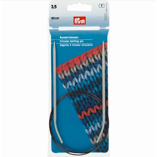 Agulha de tricot circular PRYM 3,5mm 80cm