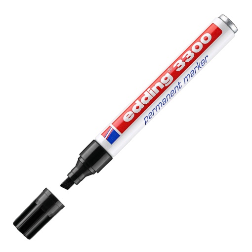 Marcador permanente EDDING 3300 1-5mm preto 01