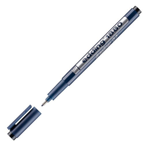 Fineliner EDDING 1880 Drawliner 0,7mm Preto