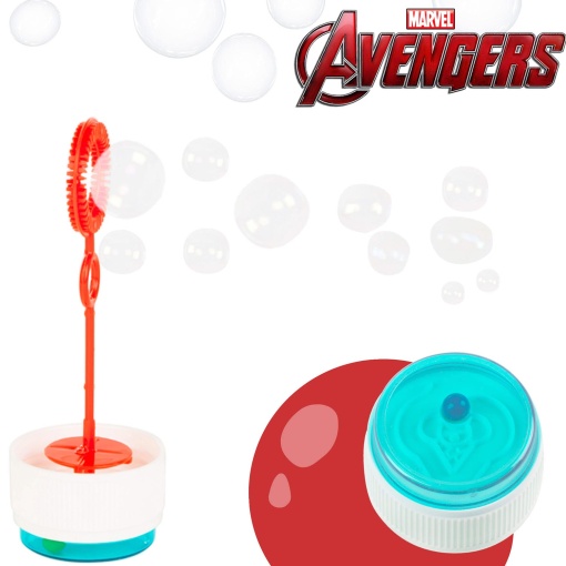 Burbujas de jabón Bubble World Marvel Avengers 60 ml surtidas