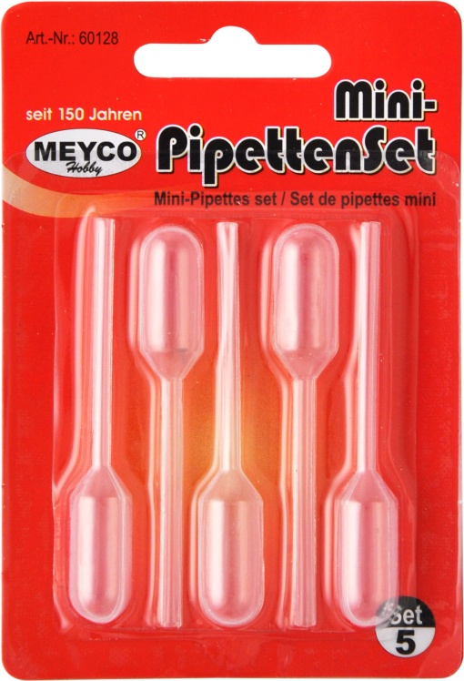 Pipetas 6,5x1,1cm MEYCO - 5 unidades