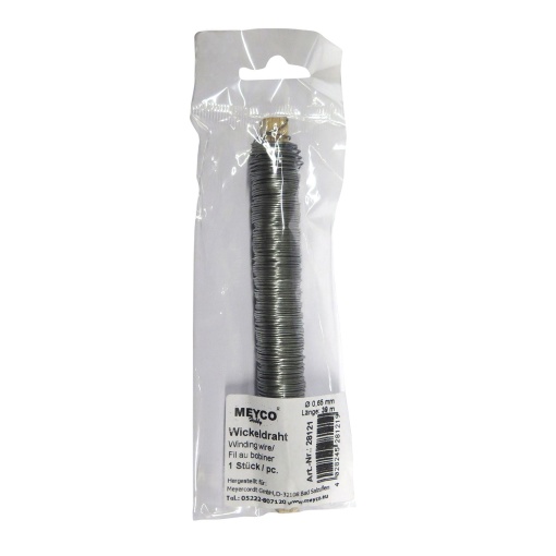 Arame 0,65mmx39 m prateado MEYCO