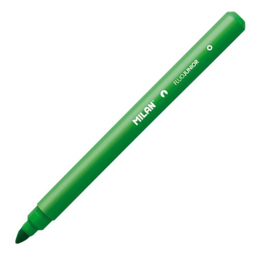 Sublinhador fluorescente MILAN Fluojunior verde