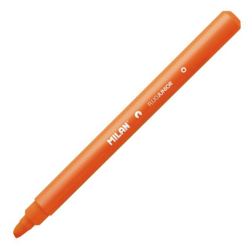 Sublinhador fluorescente MILAN Fluojunior laranja