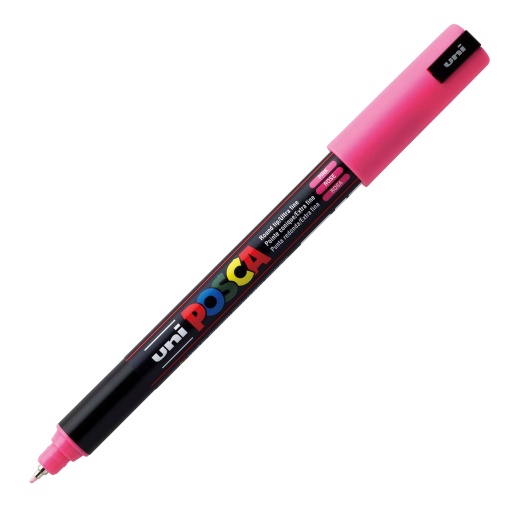 Marcador UNI Posca Pc-1mr extra fino 0,7mm rosa 13