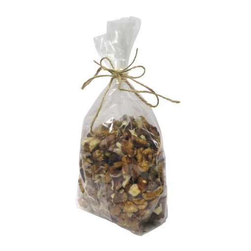 Saco Celofane Transparente 500g 8x24x5cm com Fole com 100