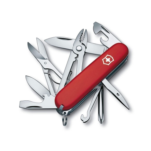 Canivete VICTORINOX deluxe Tinker 91mm vermelho