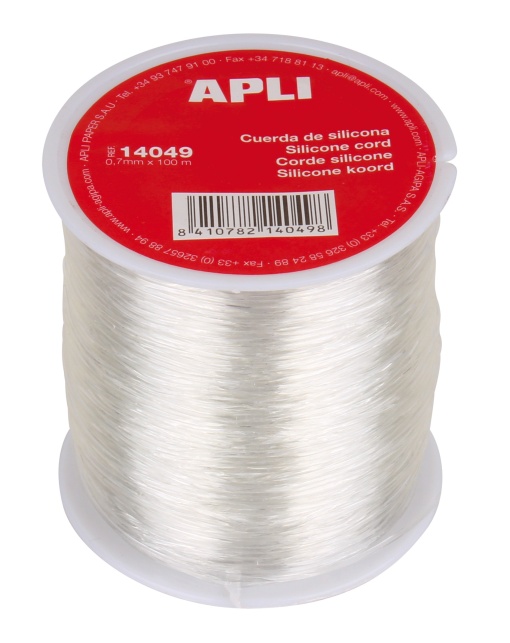 Fio de Silicone 0,7mmx100m APLI