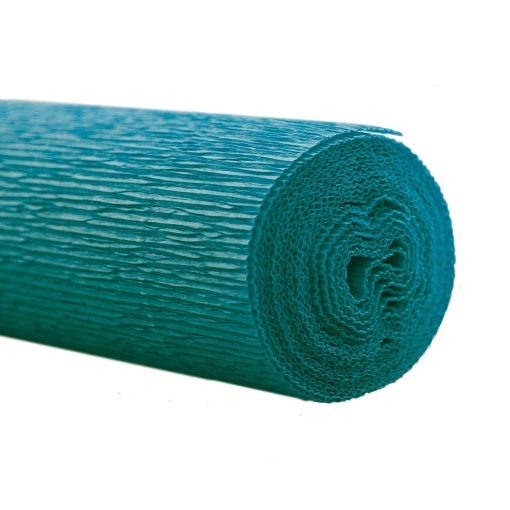 Papel Crepe Florist WEROLA 1705 160g Azul 24 0,50x2,5m