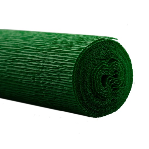Papel Crepe Florist WEROLA 1705 160g Verde Escuro 19 0,50x2,5m