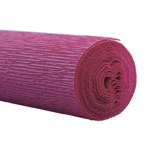 Papel Crepe Florist WEROLA 1705 160g Rosa Escuro 53 0,50x2,5m