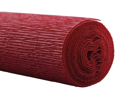 Papel Crepe Florist WEROLA 1705 160g Bordeaux 35 0,50x2,5m
