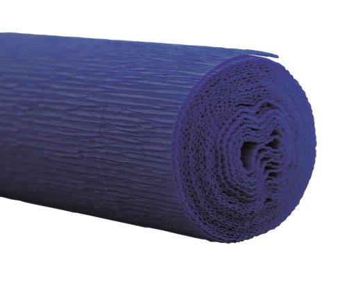 Papel Crepe Florist WEROLA 1705 160g Azul Escuro 28 0,50x2,5m