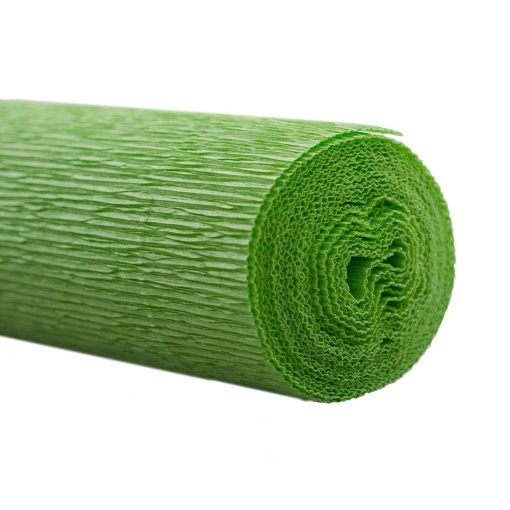 Papel Crepe Florist WEROLA 1705 160g Verde Claro 01 0,50x2,5m