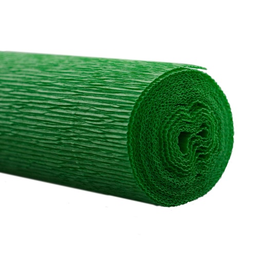 Papel Crepe Florist WEROLA 1705 160g Verde 22 0,50x2,5m