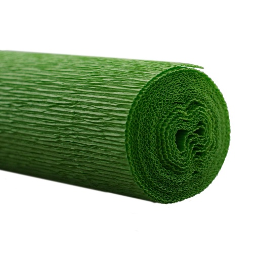 Papel Crepe Florist WEROLA 1705 160g Verde Bandeira 16 0,50x2,5m