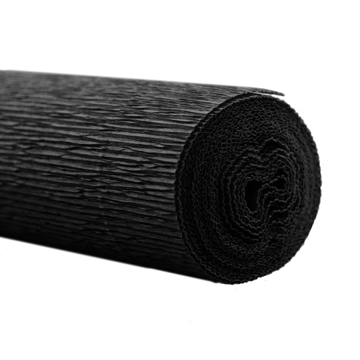 Papel Crepe Florist WEROLA 1705 160g Preto 45 0,50x2,5m