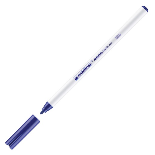 Marcador para tecido EDDING 4600 1mm azul 03