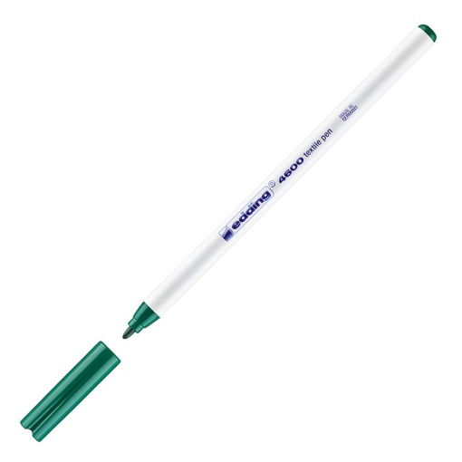 Marcador para tecido EDDING 4600 1mm verde 04