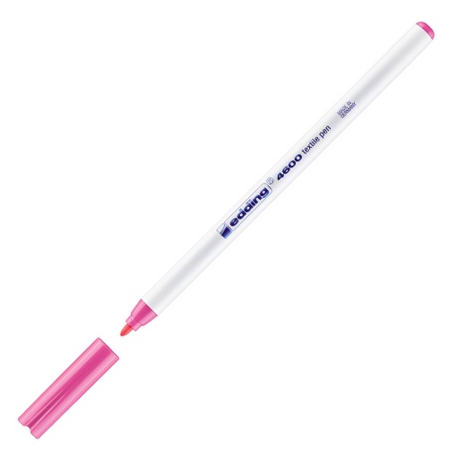 Marcador para tecido EDDING 4600 1mm rosa 09