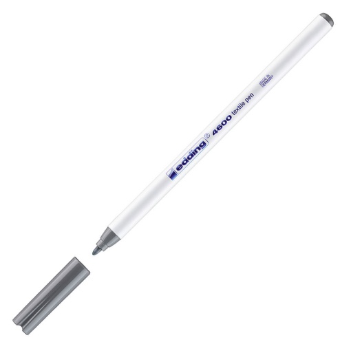 Marcador para tecido EDDING 4600 1mm cinzento 12