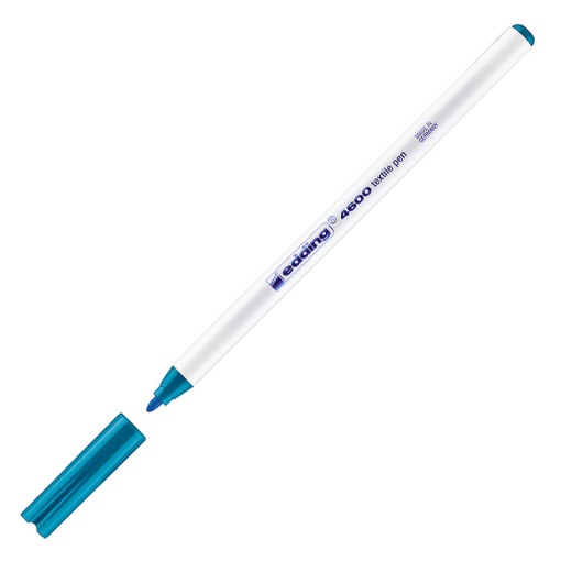 Marcador para tecido EDDING 4600 1mm azul oriental 33