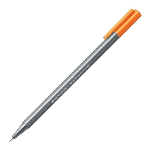 Fineliner STAEDTLER Triplus 334 0,3mm Laranja Fluorescente 401