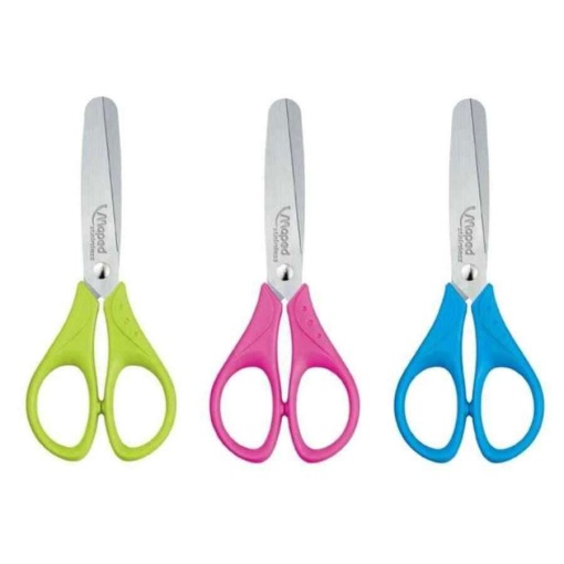 Tesoura Escolar 13cm Redonda MAPED Essentials Sortido