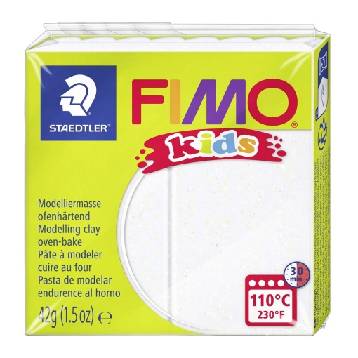 Pasta de Modelar FIMO Kids 052 Branco 42g
