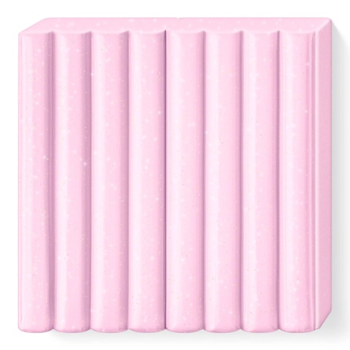 Pasta de Modelar FIMO Kids 206 Rosa Pearl 42g