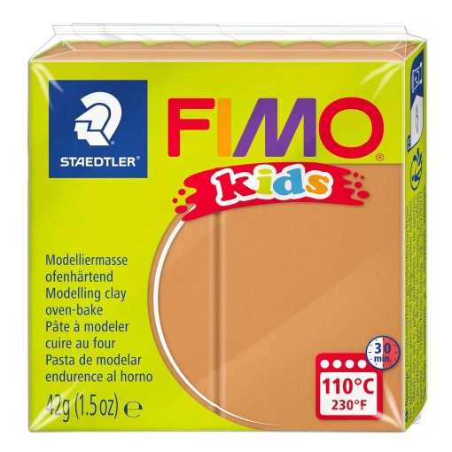 Pasta de Modelar FIMO Kids 71 Castanho Claro 42g