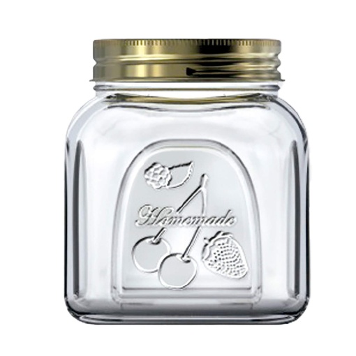 Frasco de Vidro com tampa 500ml
