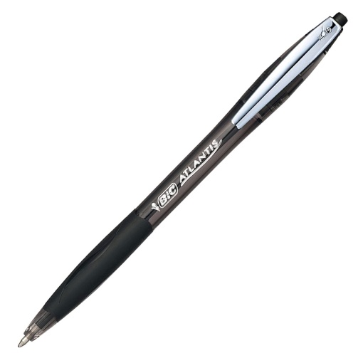 Esferográfica BIC Atlantis Soft Preto