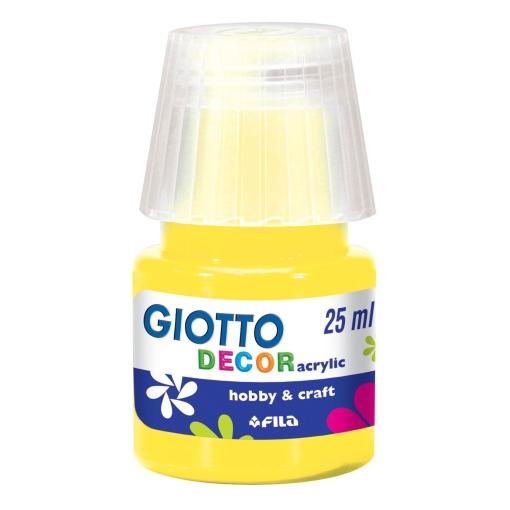 Tinta Acrílica GIOTTO DECOR Amarelo 25ml